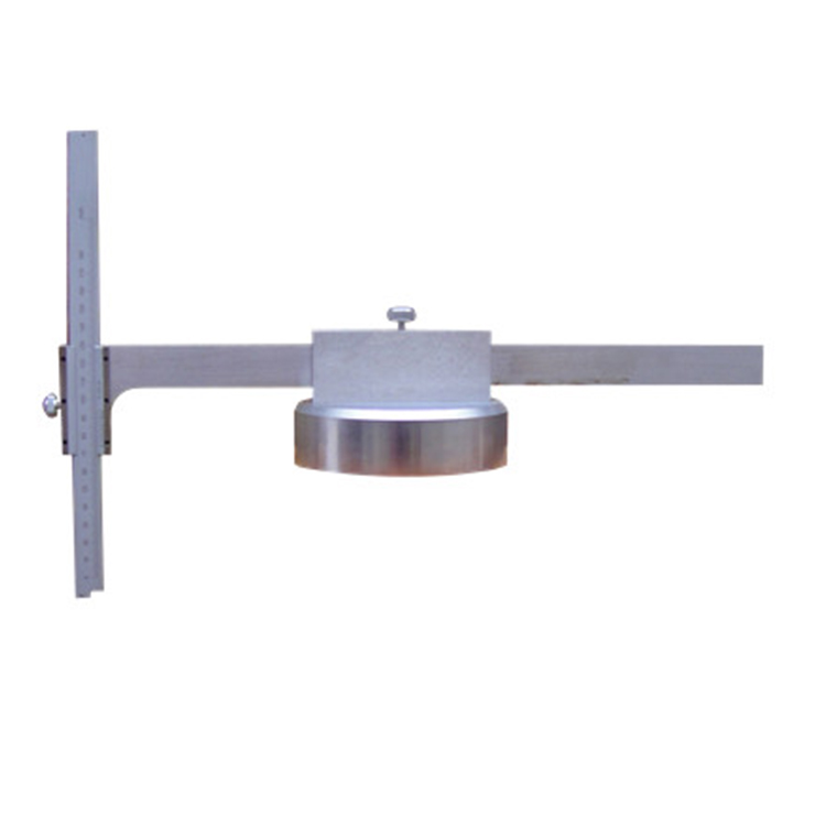 橫跨梁(liáng)觸闆與(yu)心盤上(shang)平面高(gāo)度差測(cè)量尺