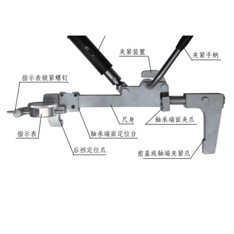 滾(gun)動軸承(chéng)軸向遊(yóu)隙測量(liang)儀
